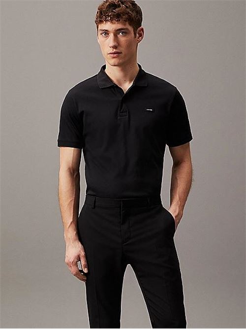 SMOOTH COTTON  SLIM POLO CALVIN KLEIN | K10K111657/BEH